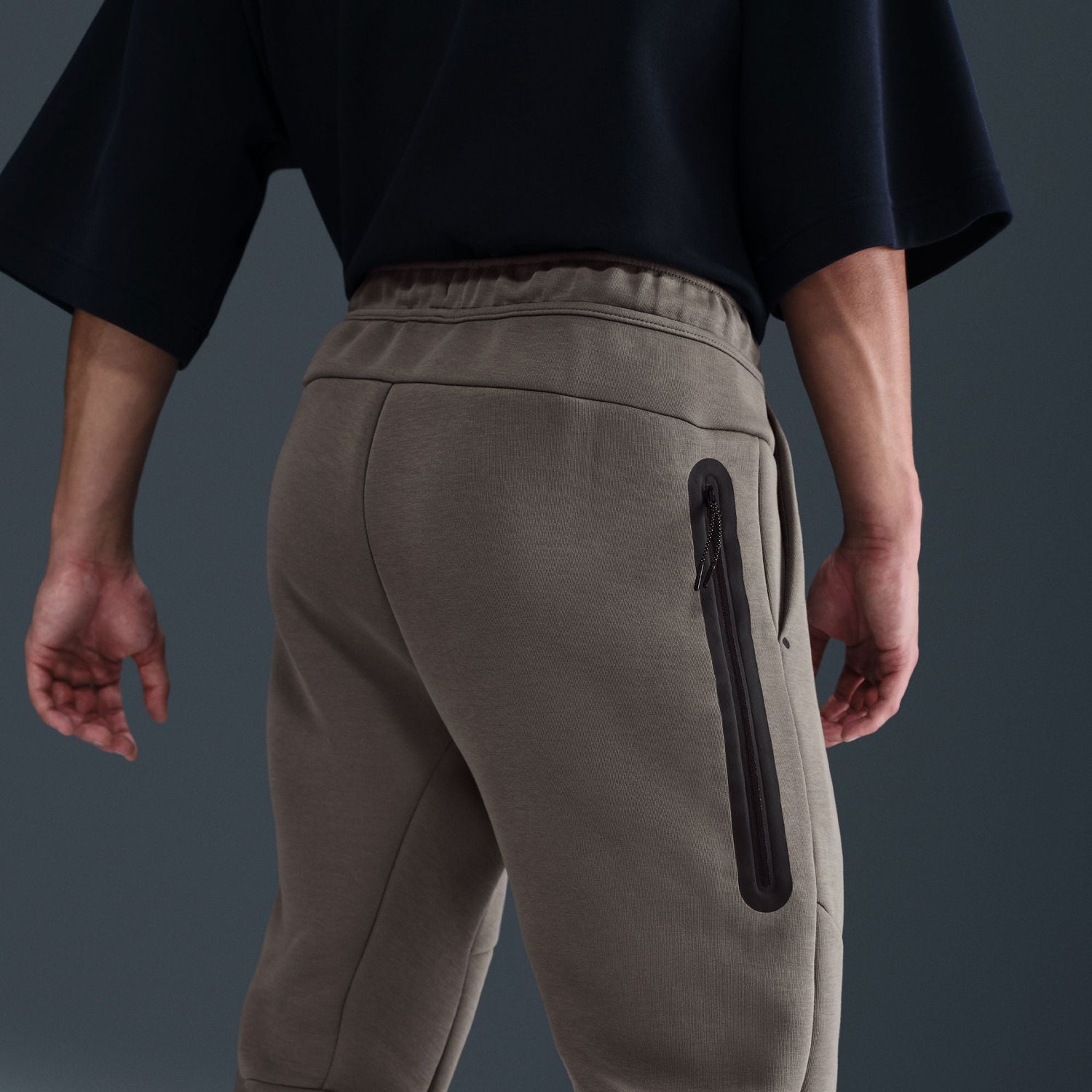 Nike Mens Tech Fleece Joggers - Cave Stone by Denim Exchange