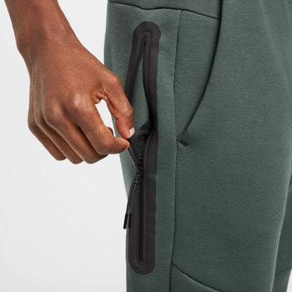Nike Mens Tech Fleece Joggers - Green/Black by Denim Exchange