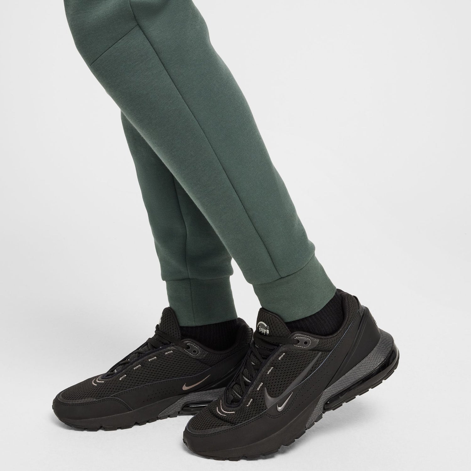 Nike Mens Tech Fleece Joggers - Green/Black by Denim Exchange