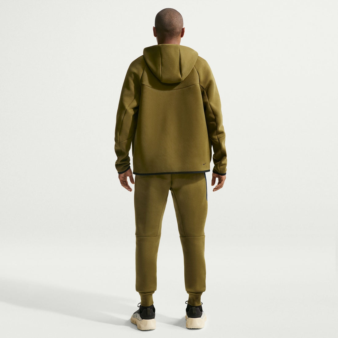 Nike Mens Tech Fleece Joggers - Olive Flak by Denim Exchange