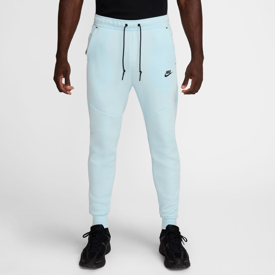 Nike Mens Tech Fleece Joggers- Glacier Blue/Black by Denim Exchange
