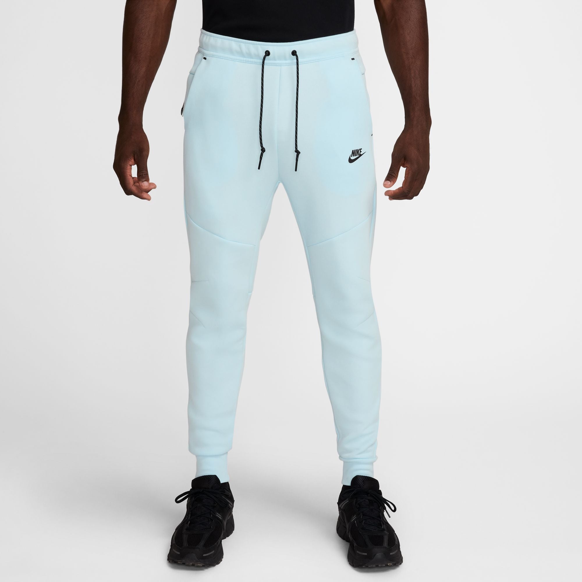 Nike Mens Tech Fleece Joggers- Glacier Blue/Black by Denim Exchange