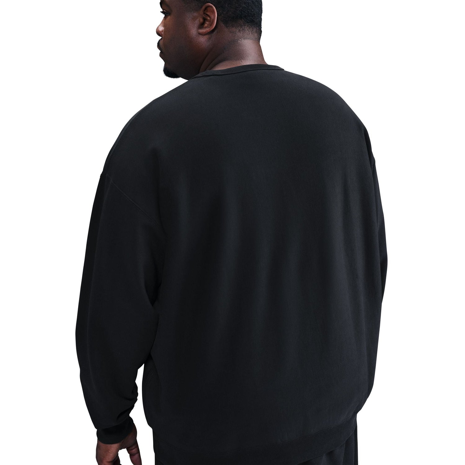 Nike Mens Solo Swoosh Crewneck - Black by Denim Exchange