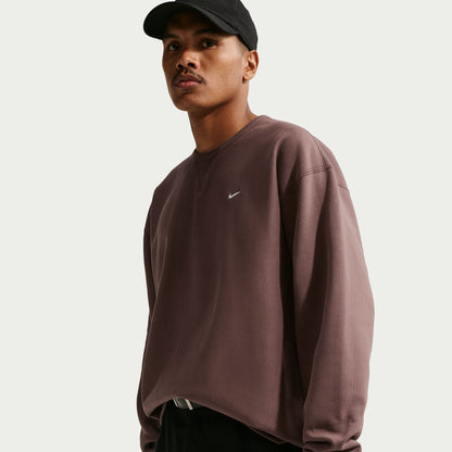 Nike Mens Solo Swoosh Crewneck - Tattoo by Denim Exchange