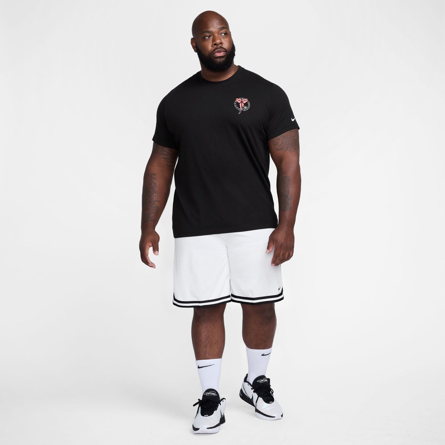 Nike Mens Kobe Stockings Tee - Black by Denim Exchange