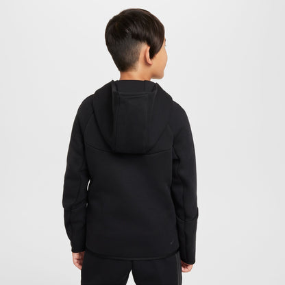 Nike Big Kids Tech Fleece Hoodie - Black by Denim Exchange