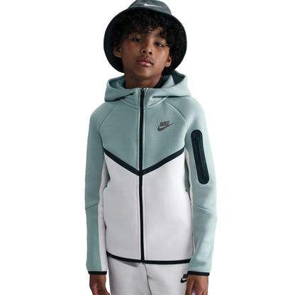 Nike Big Kids Sportswear Tech Fleece Hoodie - Dusty Sage by Denim Exchange