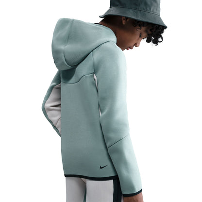 Nike Big Kids Sportswear Tech Fleece Hoodie - Dusty Sage by Denim Exchange