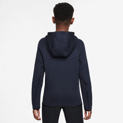 Nike Big Kids Sportswear Tech Fleece Hoodie - Obsidian by Denim Exchange