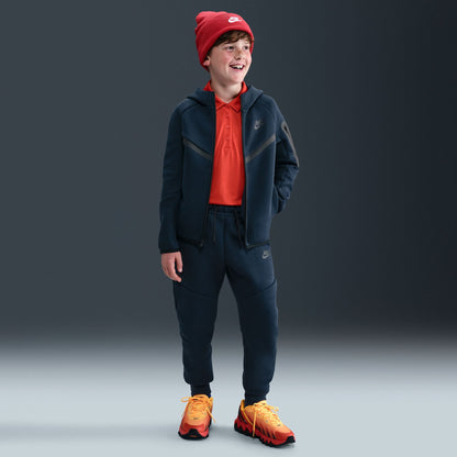 Nike Big Kids Sportswear Tech Fleece Hoodie - Obsidian by Denim Exchange