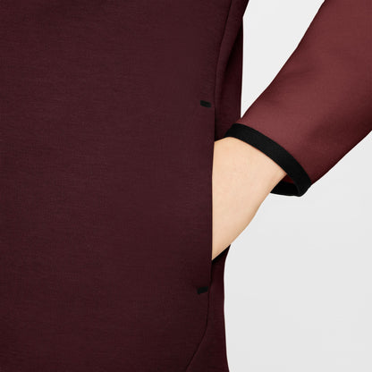 Nike Big Kids Sportswear Tech Fleece Hoodie - Burgundy Crush by Denim Exchange