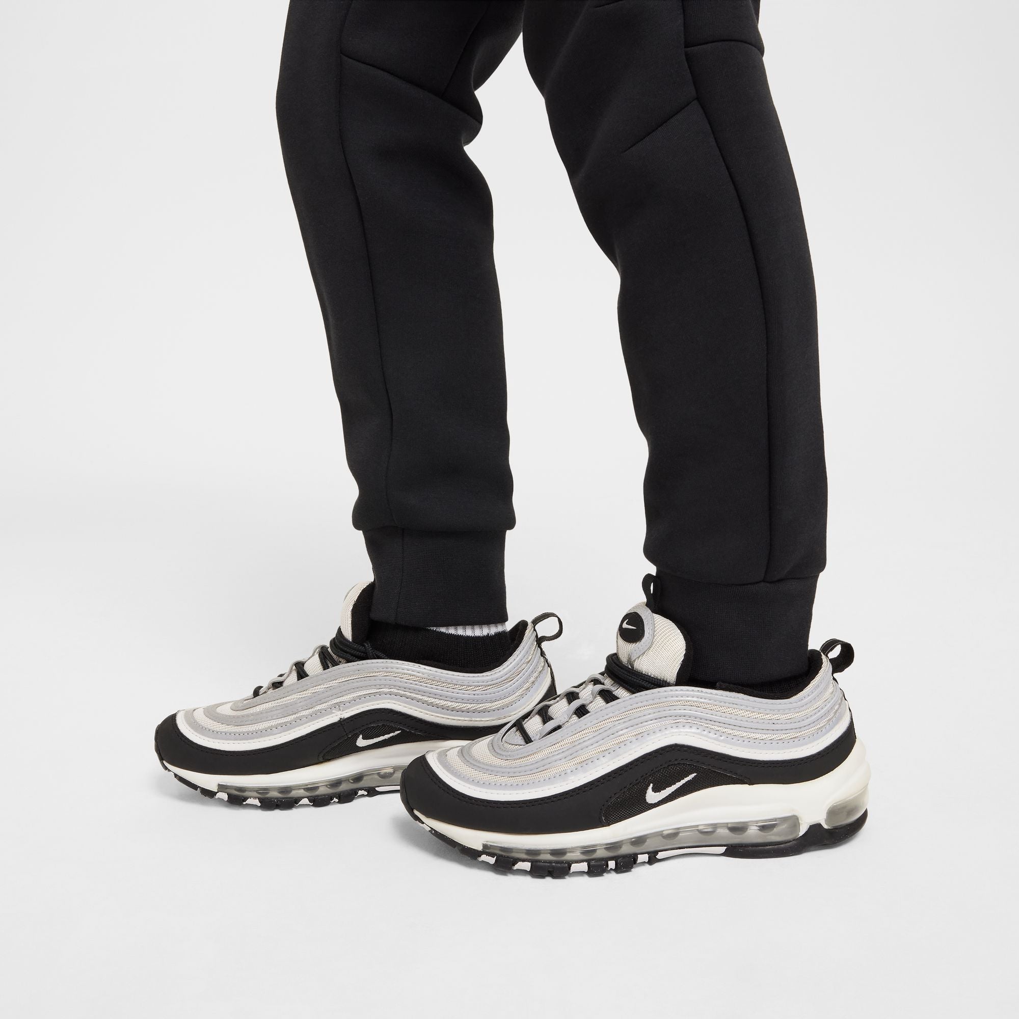 Nike Big Kids Sportswear Tech Fleece Joggers - Black by Denim Exchange