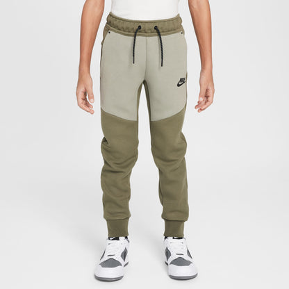 Nike Big Kids Tech Fleece Joggers - Medium Olive by Denim Exchange