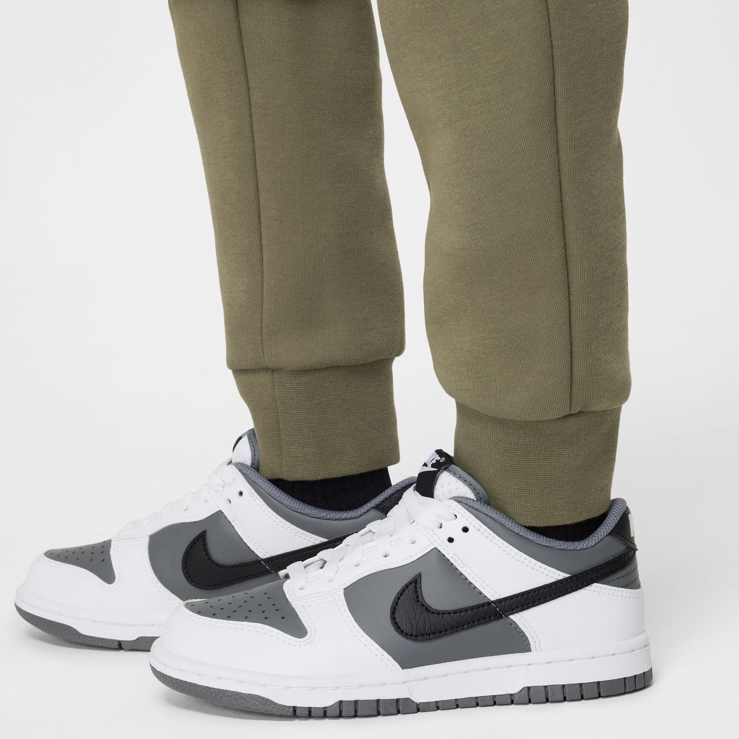 Nike Big Kids Tech Fleece Joggers - Medium Olive by Denim Exchange