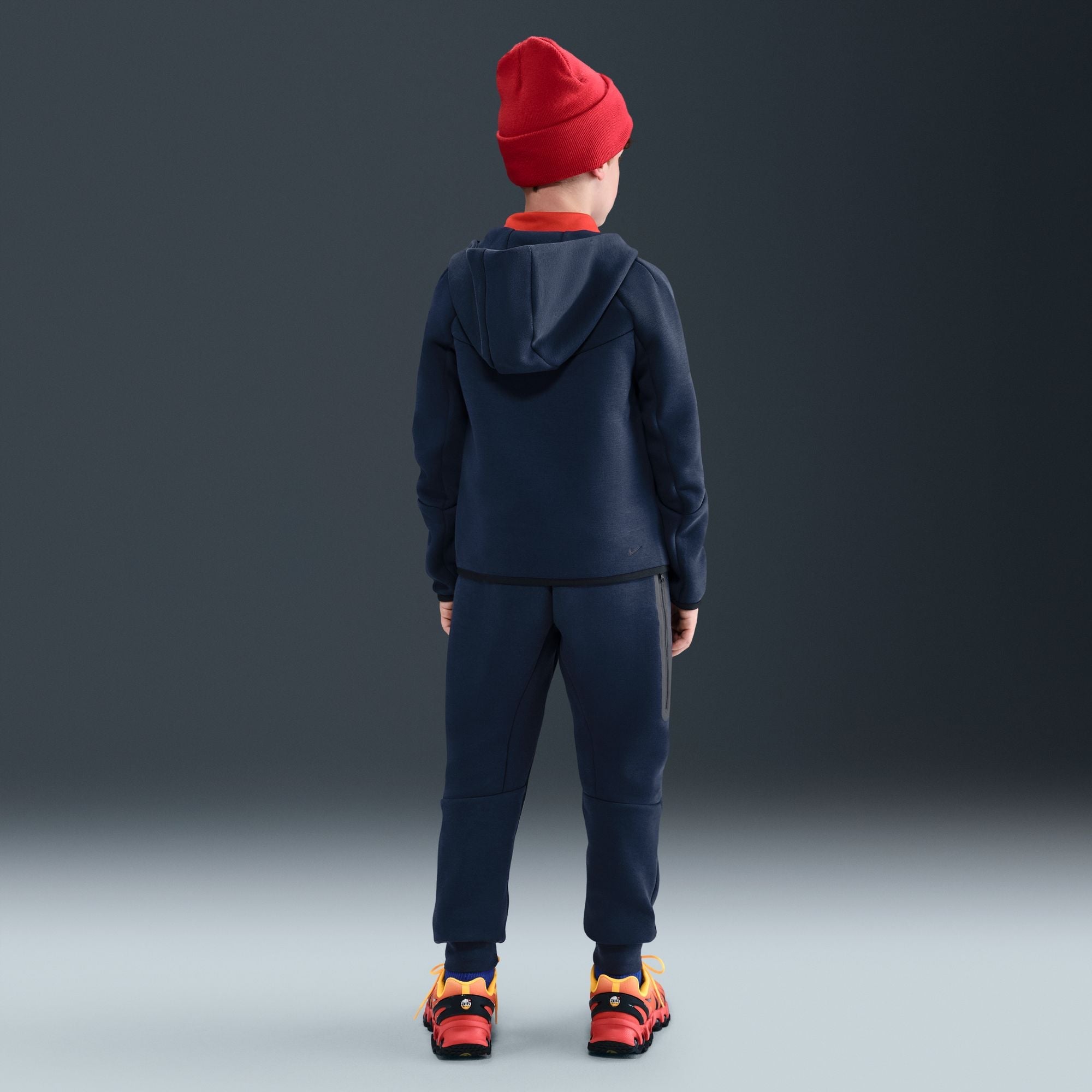 Nike Big Kids Tech Fleece Joggers - Navy by Denim Exchange