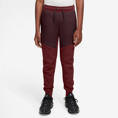 Nike Big Kids Sportswear Tech Fleece - Burgundy by Denim Exchange