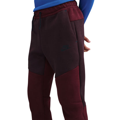 Nike Big Kids Sportswear Tech Fleece - Burgundy by Denim Exchange