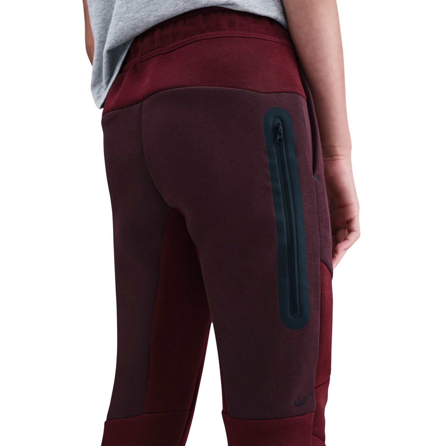 Nike Big Kids Sportswear Tech Fleece - Burgundy by Denim Exchange