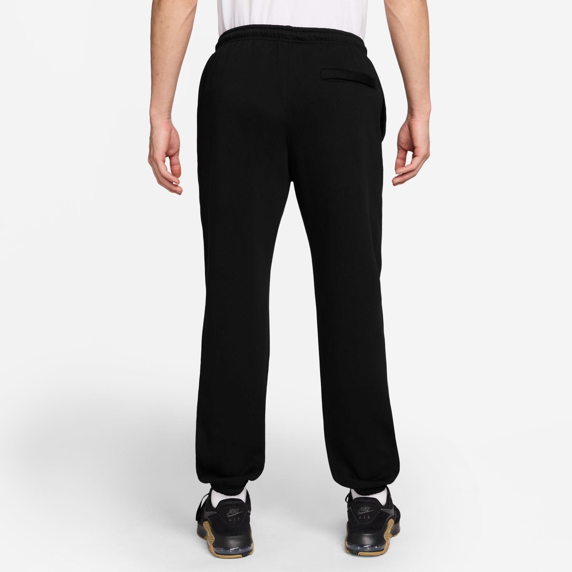 Nike Mens Cuffed Fleece Joggers - Black by Denim Exchange