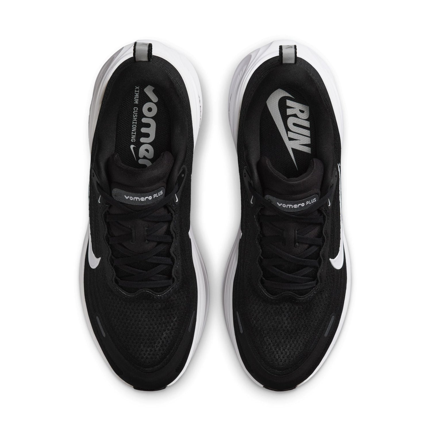 Nike Mens Vomero Plus - Black/White by Denim Exchange