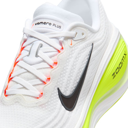 Nike Mens Vomero Plus - White/Barely Volt by Denim Exchange