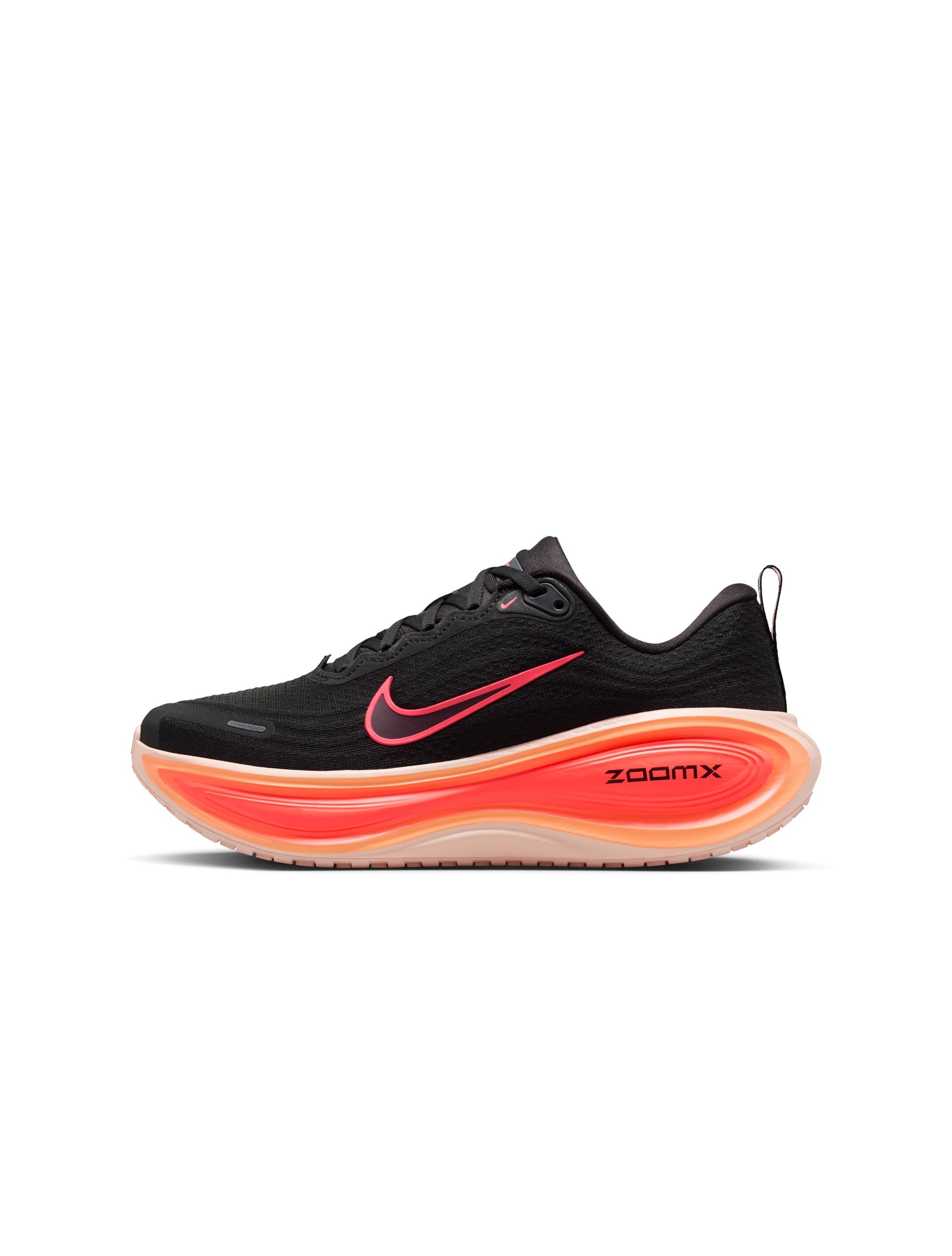 Nike Womens Vomero Plus - Black/Hot Lava by Denim Exchange