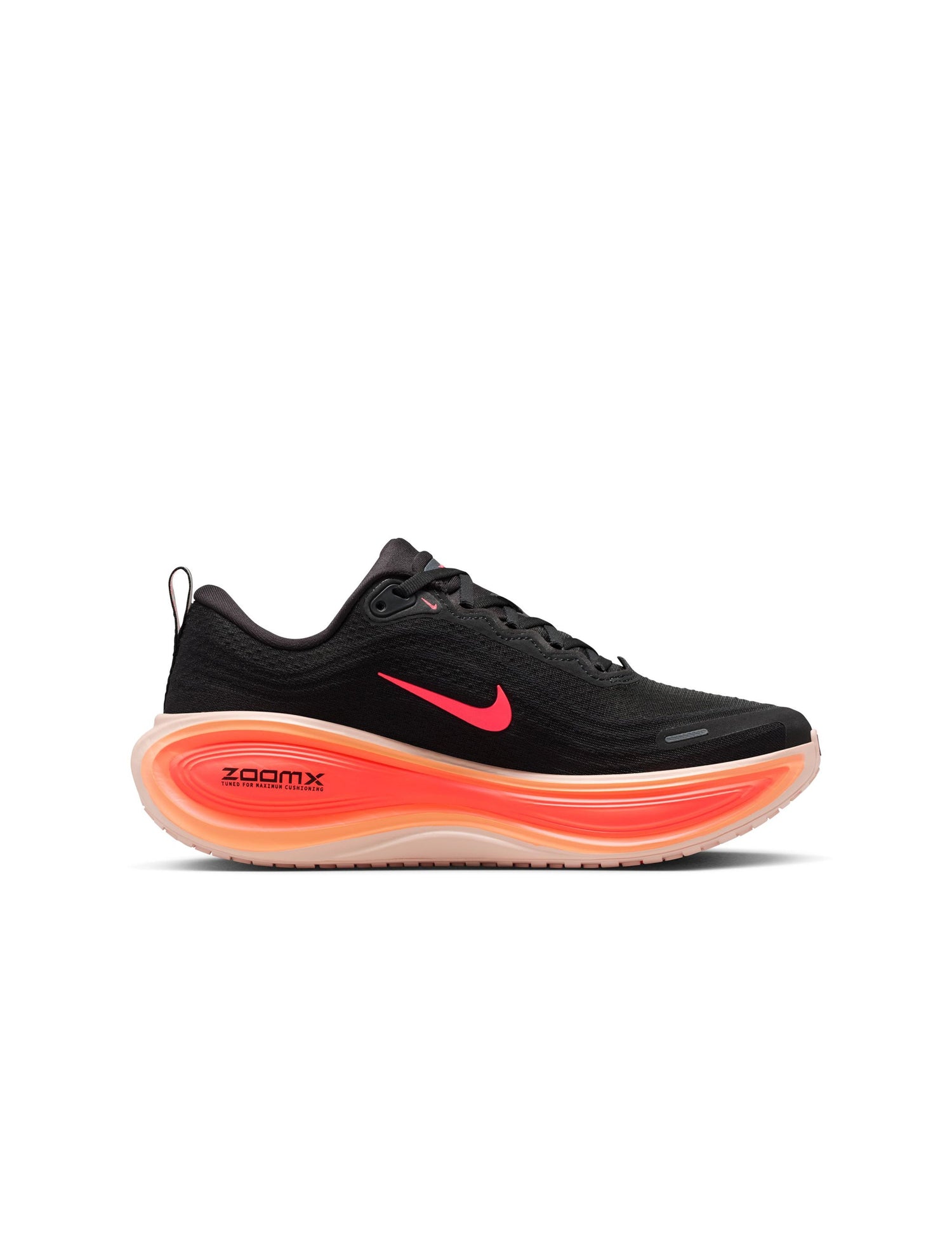 Nike Womens Vomero Plus - Black/Hot Lava by Denim Exchange