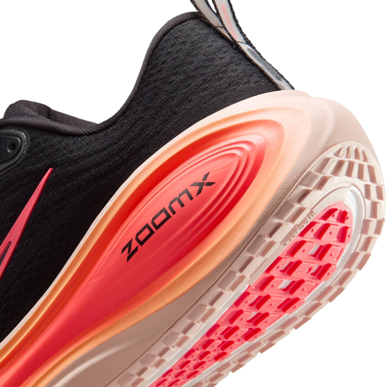 Nike Womens Vomero Plus - Black/Hot Lava by Denim Exchange