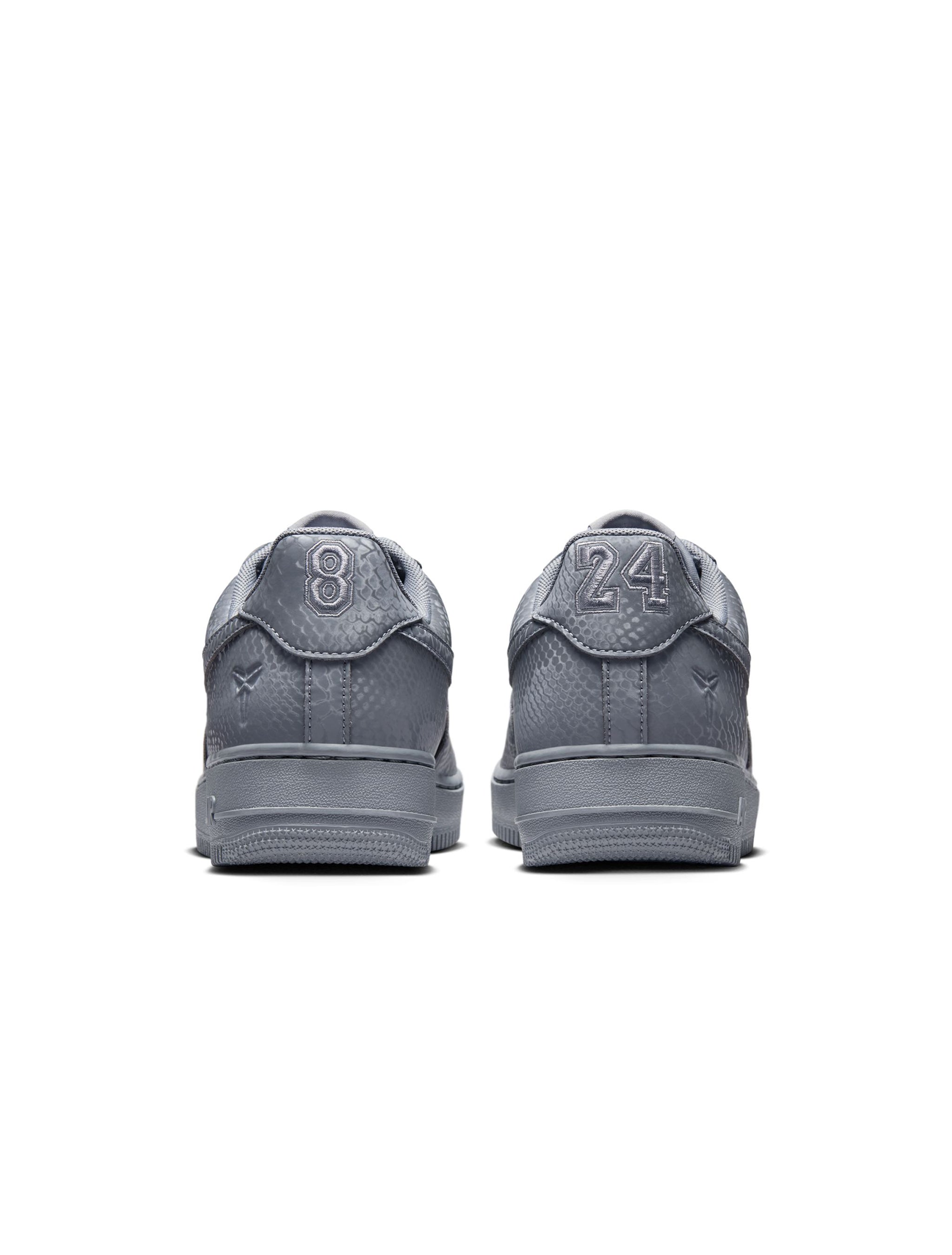 Nike Mens Kobe Air Force 1 Low - Wolf Grey by Denim Exchange