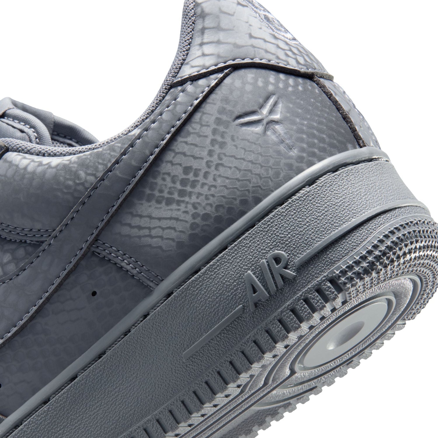 Nike Mens Kobe Air Force 1 Low - Wolf Grey by Denim Exchange