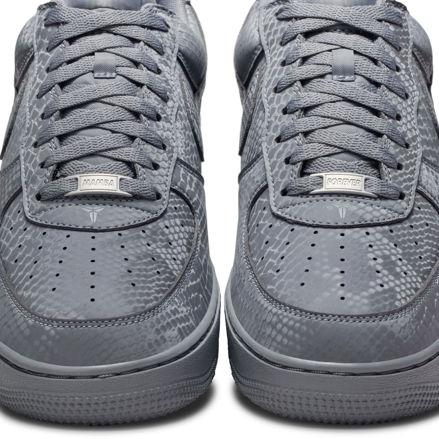 Nike Mens Kobe Air Force 1 Low - Wolf Grey by Denim Exchange