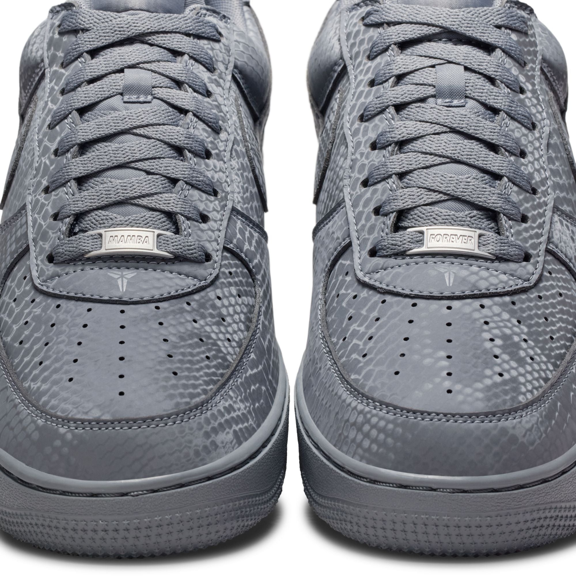 Nike Mens Kobe Air Force 1 Low - Wolf Grey by Denim Exchange