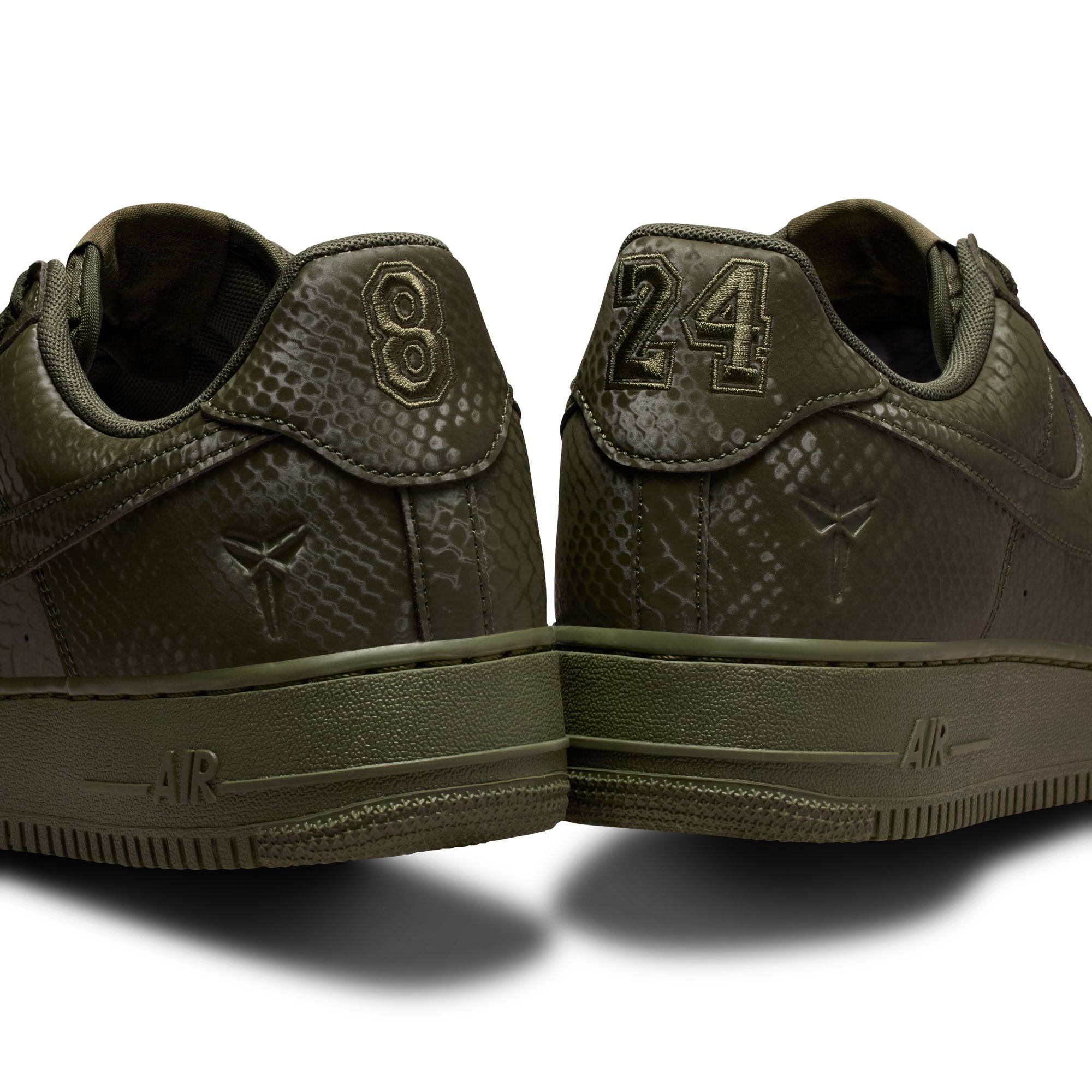 Nike Mens Kobe Air Force 1 Low - Cargo Khaki by Denim Exchange