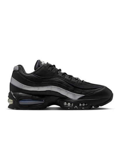 Nike Mens Air Max 95 "Big Bubble" - Black/Metallic Silver by Denim Exchange