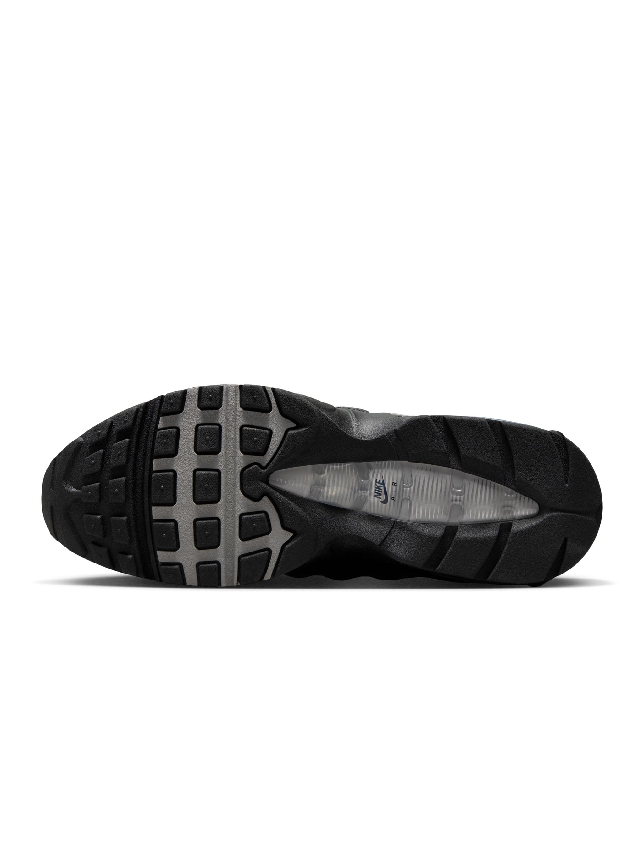 Nike Mens Air Max 95 "Big Bubble" - Black/Metallic Silver by Denim Exchange