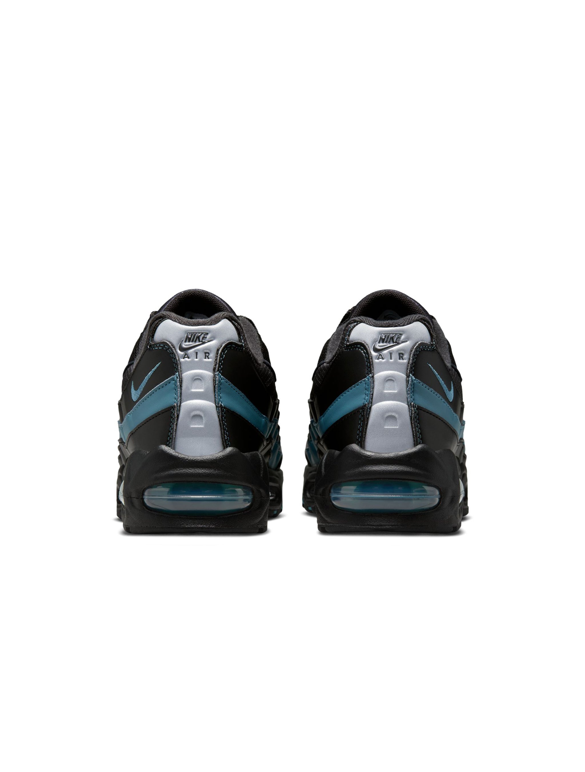 Nike Mens Air Max 95 "Big Bubble" - Black/Smokey Blue by Denim Exchange