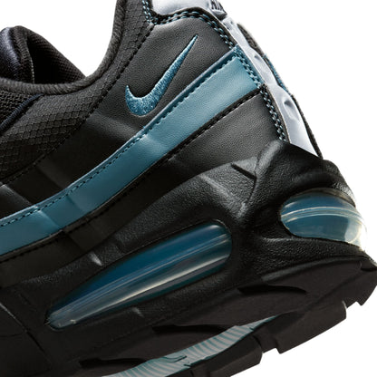 Nike Mens Air Max 95 "Big Bubble" - Black/Smokey Blue by Denim Exchange