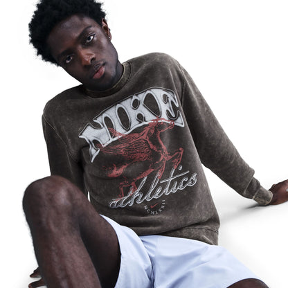 Nike Mens Sportswear Club Fleece Crewneck - Anthracite by Denim Exchange