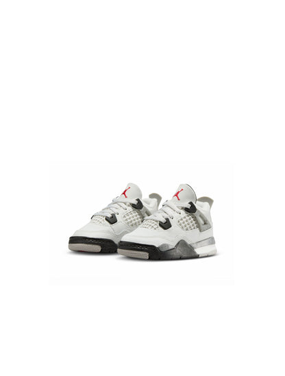 Air Jordan (TD) 4 Retro - White Cement by Denim Exchange