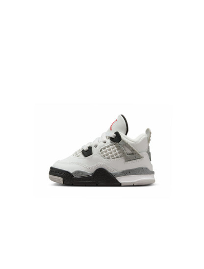 Air Jordan (TD) 4 Retro - White Cement by Denim Exchange