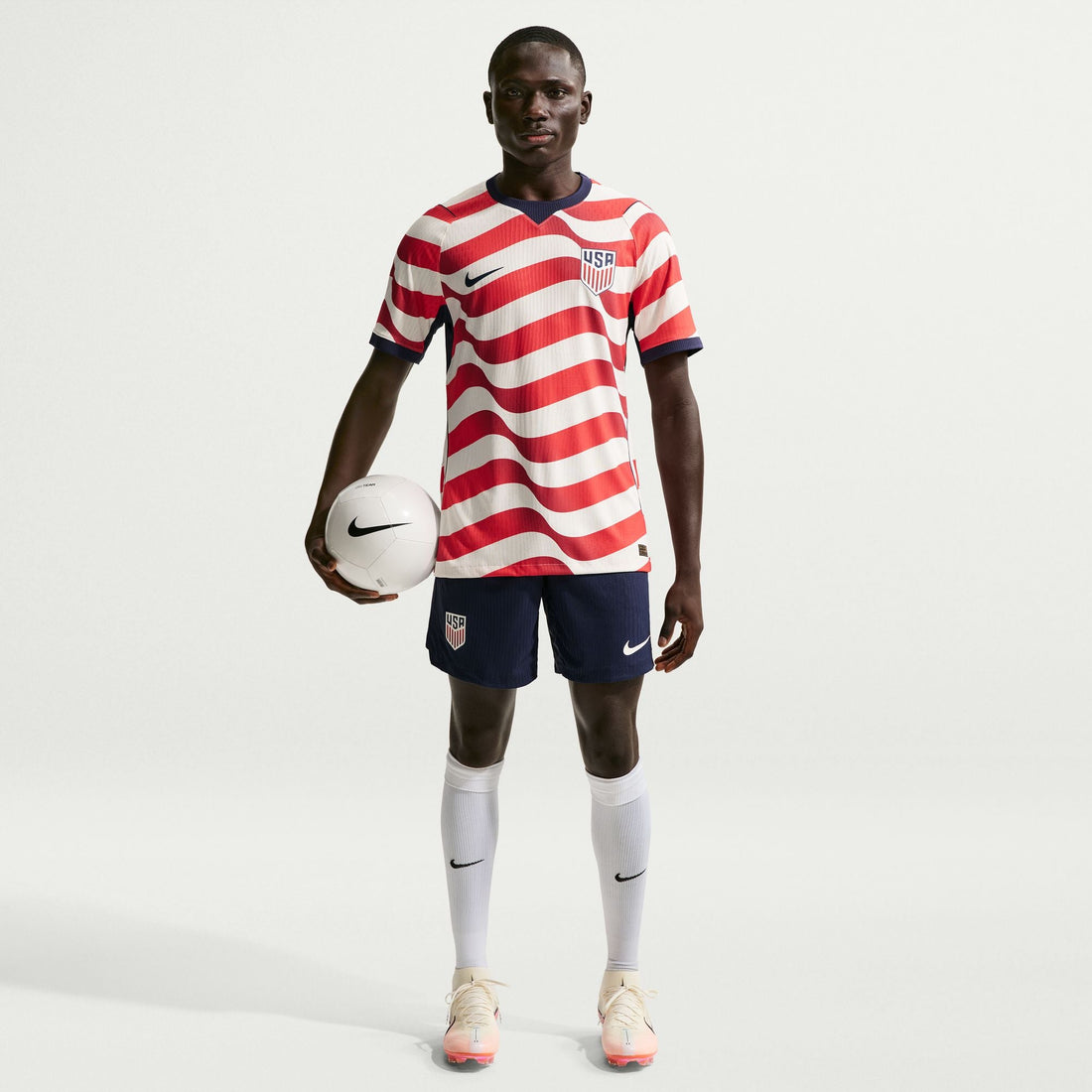 Nike Mens USA 2026 Match Home Jersey - Sail/Midnight Navy by Denim Exchange