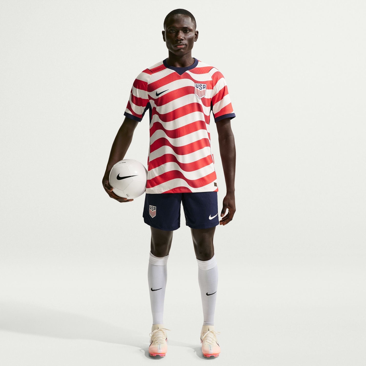 Nike Mens USA 2026 Match Home Jersey - Sail/Midnight Navy by Denim Exchange
