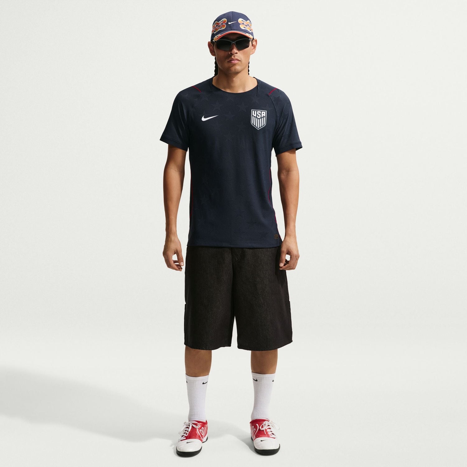 Nike Mens USMNT 2026/27 Match Away - Dark Obsidian by Denim Exchange