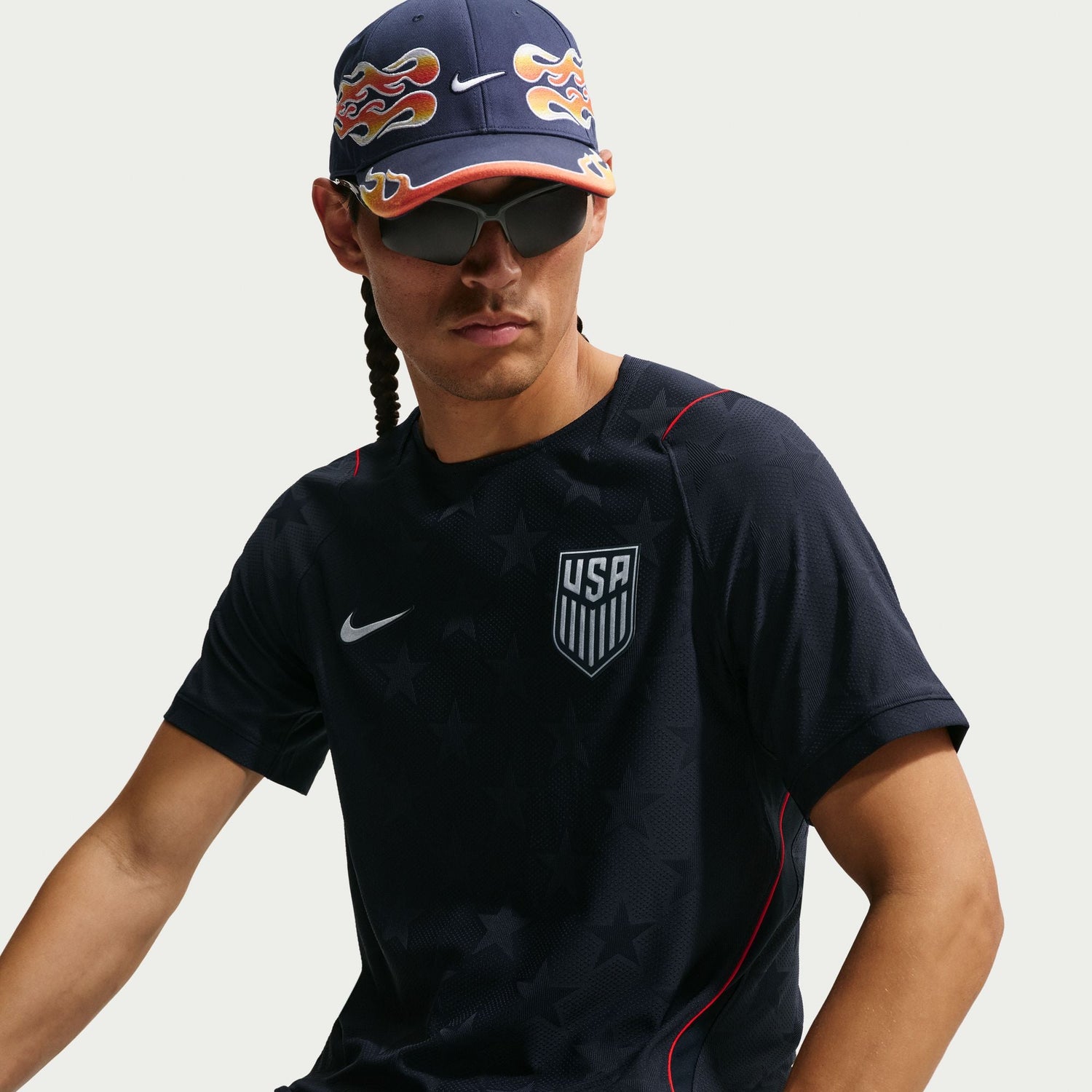Nike Mens USMNT 2026/27 Match Away - Dark Obsidian by Denim Exchange