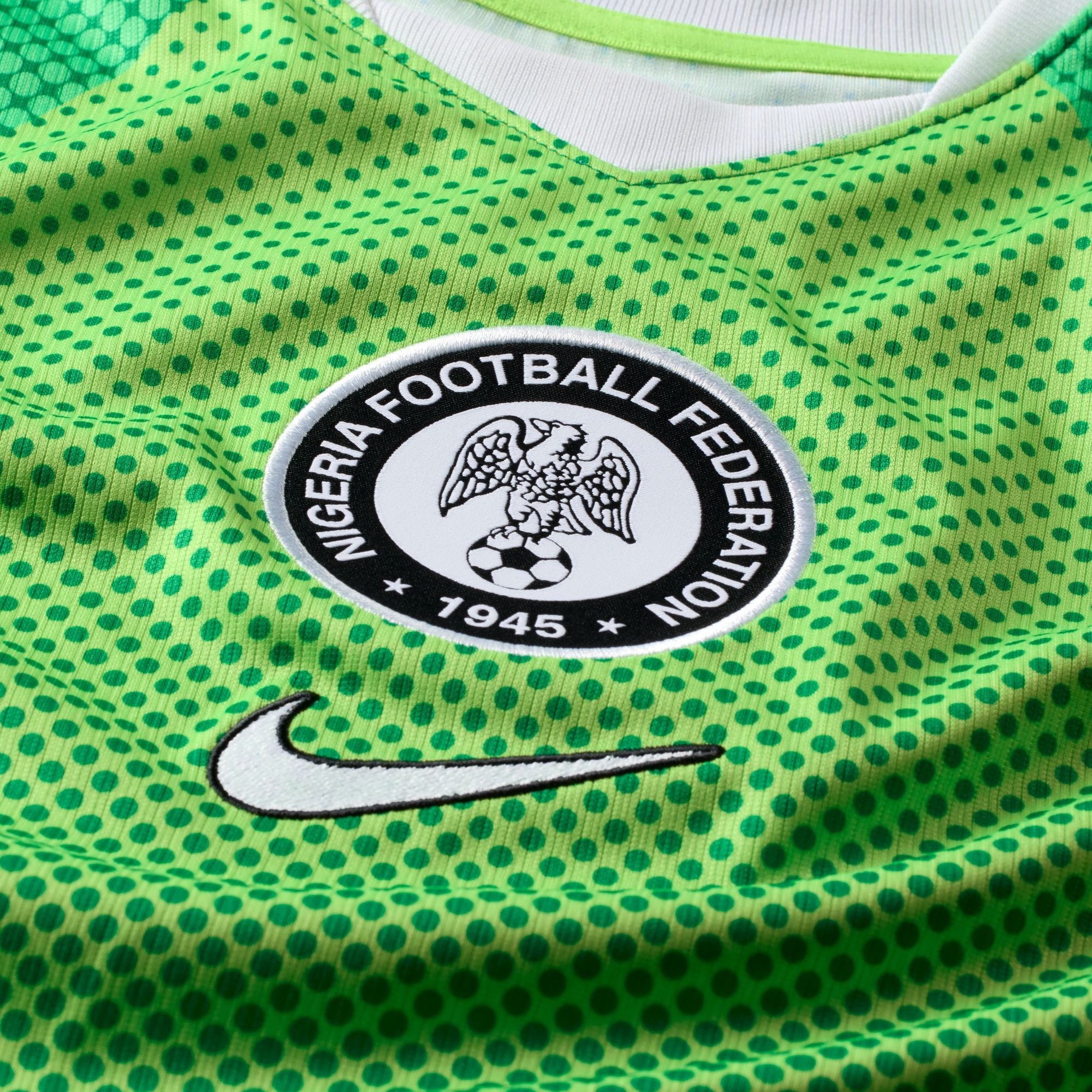 Nike Mens Nigeria 2026 Stadium Home Jersey - Pine Green by Denim Exchange