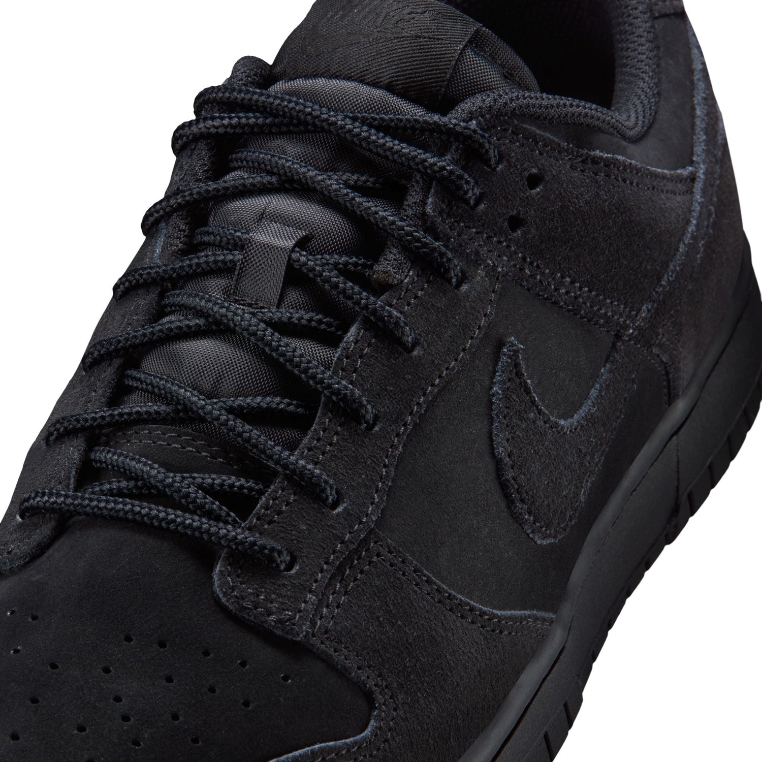 Nike Mens Dunk Low Retro SE - Triple Black by Denim Exchange