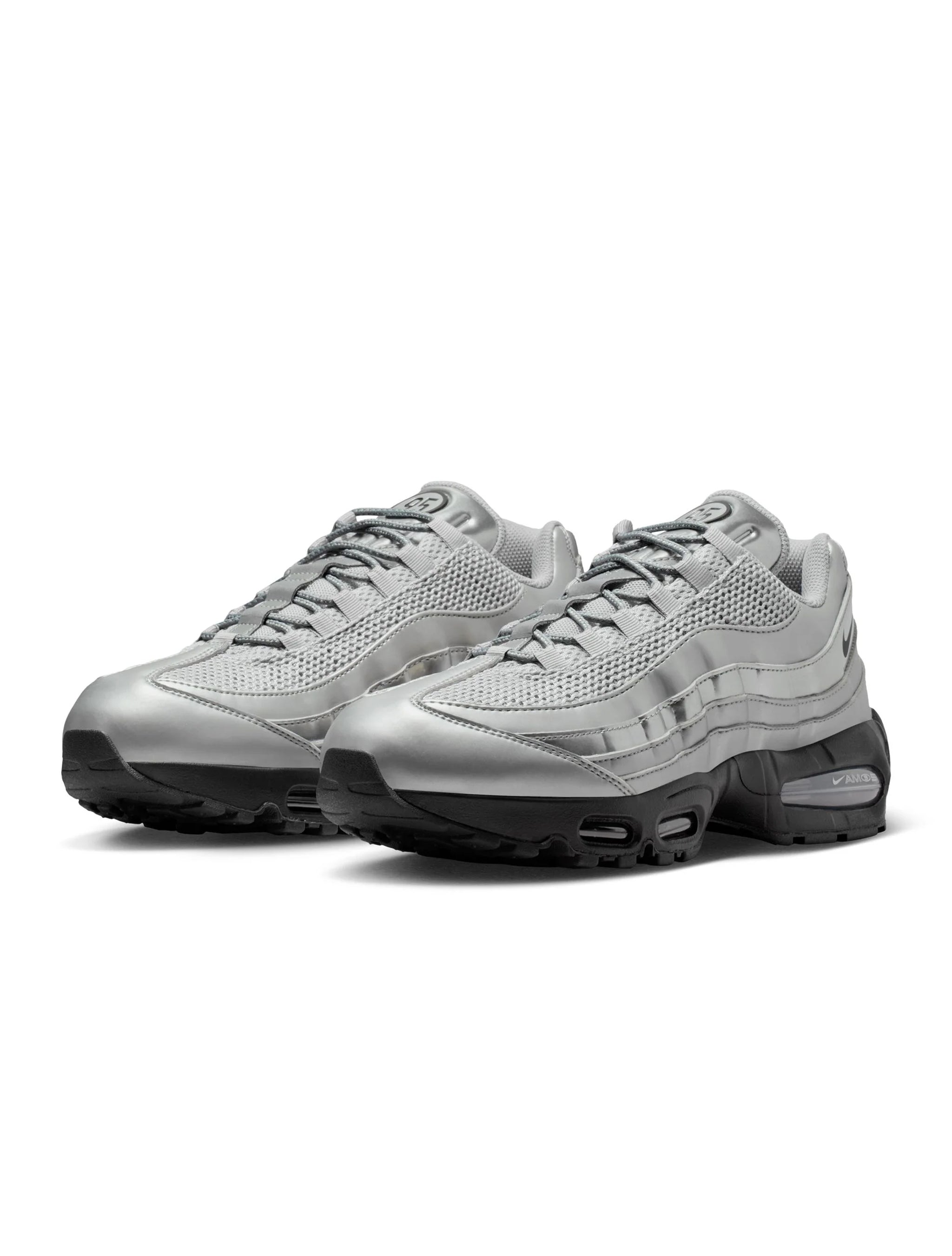 Nike Mens Air Max 95 - Metallic Silver by Denim Exchange