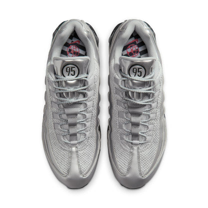 Nike Mens Air Max 95 - Metallic Silver by Denim Exchange