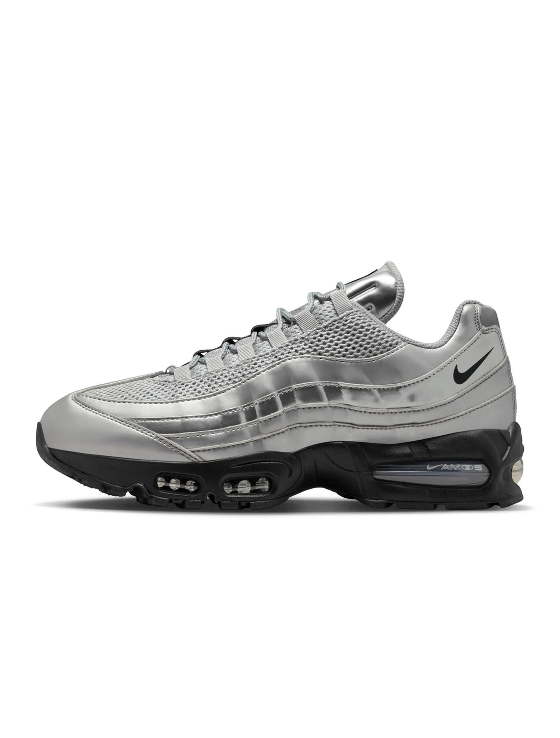 Nike Mens Air Max 95 - Metallic Silver by Denim Exchange