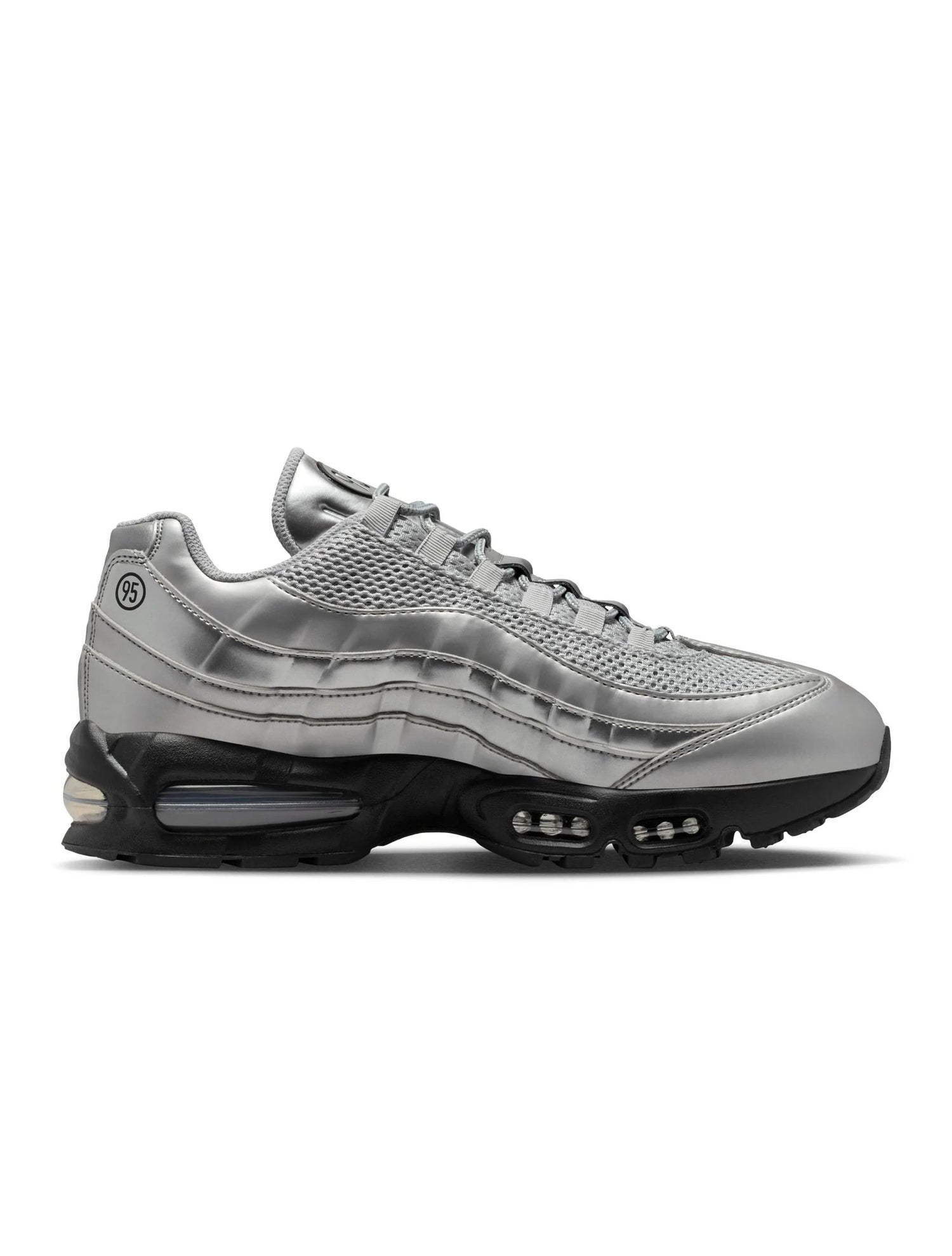 Nike Mens Air Max 95 - Metallic Silver by Denim Exchange